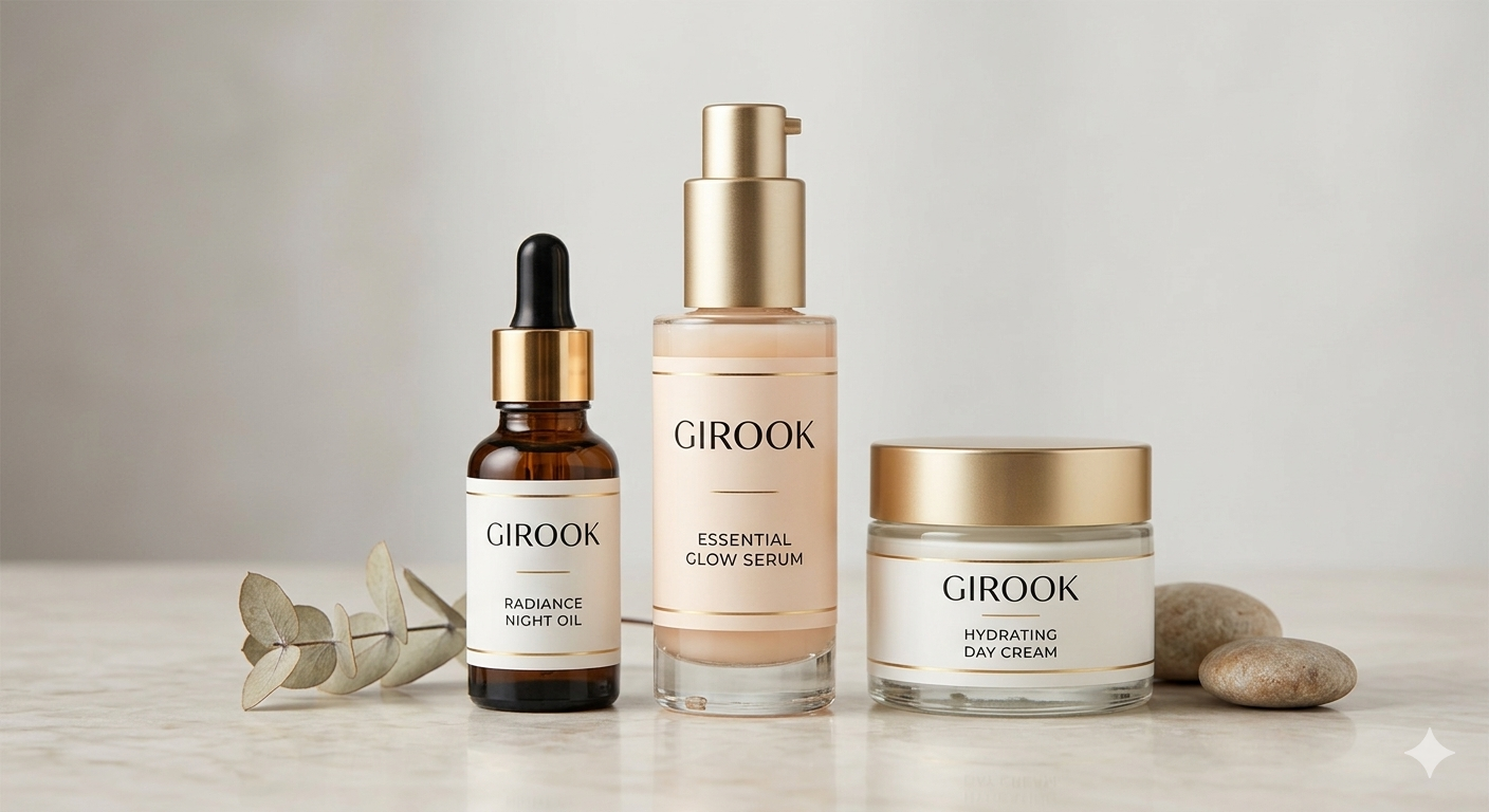Girook Essential Radiance Skincare Trio Set